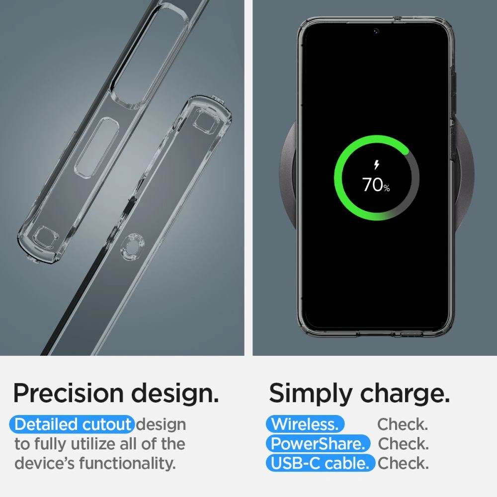 Etui Spigen Liquid Crystal Samsung Galaxy S23+ Plus Space Crystal