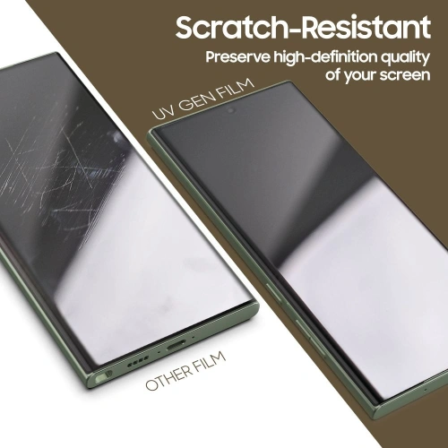 Buy Whitestone Dome UV Gen Film Samsung Galaxy S23 Ultra [2 PACK] - WSD84 - {ean13} - Home Screen Store Europe