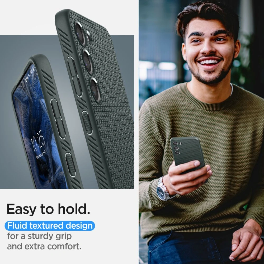 Etui Spigen Liquid Air Samsung Galaxy S23+ Plus Abyss Green