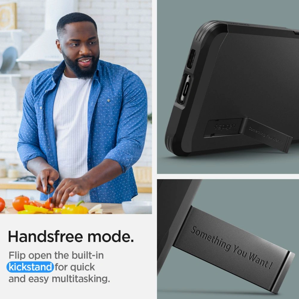 Etui Spigen Tough Armor Samsung Galaxy S23+ Plus Black