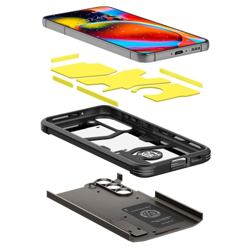 Kup Husă Spigen Tough Armor Samsung Galaxy S23+ Plus Gunmetal - SPN2698 - {ean13} - Sklep Home Screen