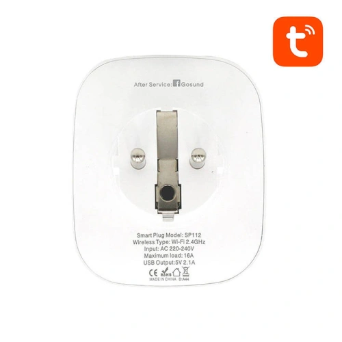 Kup Inteligentní zásuvka WiFi Gosund SP112 2xUSB Tuya - GSD43 - {ean13} - Sklep Home Screen