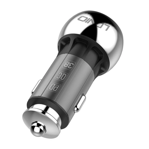 Kup Autonabíječka LDNIO C1, USB + USB-C, PD + QC 3.0, 36W (černá) - LDN3 - {ean13} - Sklep Home Screen