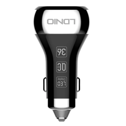 Kup Autós töltő LDNIO C2, 2x USB, QC 3.0, LED, 36W (fekete) - LDN4 - {ean13} - Sklep Home Screen
