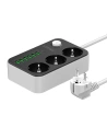 Napájecí lišta se 3 AC zásuvkami, 6x USB, LDNIO SE3631, 1.6m (černá)