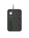 Kup Steckdosenleiste mit 3 AC-Steckdosen, 6x USB, LDNIO SE3631, 1.6m (schwarz) - LDN6 - {ean13} - Sklep Home Screen