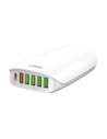 Síťová nabíječka LDNIO A6573C, 5x USB, 65W, 1.5m (bílá)