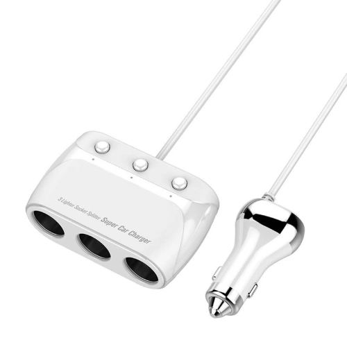 Kup Încărcător auto cu distribuitor LDNIO C504Q, 3x USB (alb) - LDN11 - {ean13} - Sklep Home Screen