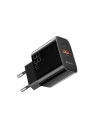 Síťová nabíječka Mcdodo CH-0922 USB + USB-C, 33W + USB-C kabel (černá)