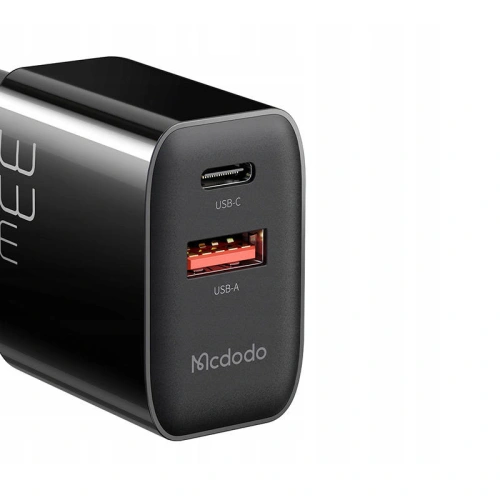 Kup Încărcător de rețea Mcdodo CH-0922 USB + USB-C, 33W + cablu USB-C (negru) - MDD4 - {ean13} - Sklep Home Screen