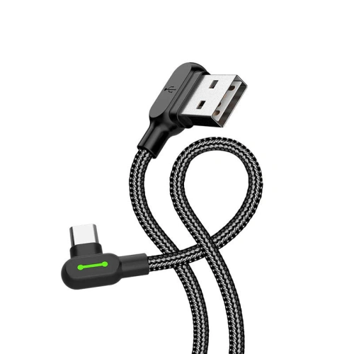 Kup Kábel szögletes Mcdodo CA-5280 USB-A/USB-C LED, 1.2m (fekete) - MDD9 - {ean13} - Sklep Home Screen