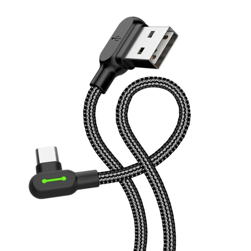 Kup Sarokkábel Mcdodo CA-5280 USB-A/USB-C LED, 1.8m (fekete) - MDD11 - {ean13} - Sklep Home Screen