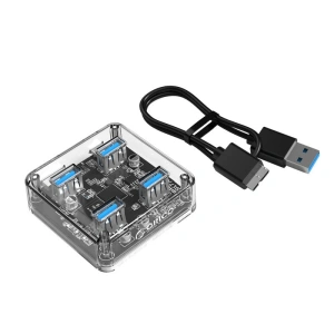 Kup Adapter Hub 4w1 Orico 4x USB 3.0 - ORC23 - {ean13} - Sklep Home Screen