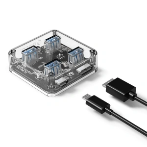 Kup Adapter Hub 4w1 Orico 4x USB 3.0 - ORC23 - {ean13} - Sklep Home Screen