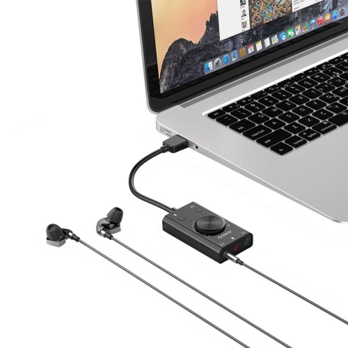 Buy Orico External Sound Card USB 2.0, 10cm - ORC24 - {ean13} - Home Screen Store Europe