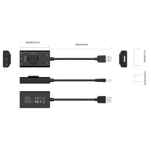 Kup Külső hangkártya Orico USB 2.0, 10cm - ORC24 - {ean13} - Sklep Home Screen