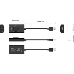 Kup Külső hangkártya Orico USB 2.0, 10cm - ORC26 - {ean13} - Sklep Home Screen