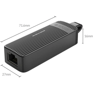 Kup Hálózati adapter Orico USB RJ45-re (fekete) - ORC28 - {ean13} - Sklep Home Screen