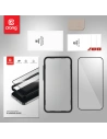 Gehärtetes Glas Crong Anti-Bakteriell 3D Rüstungs-Glas Apple iPhone 14 Pro Max + Installationsrahmen