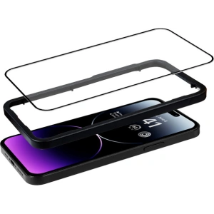 Kup Gehärtetes Glas Crong Anti-Bakteriell 3D Rüstungs-Glas Apple iPhone 14 Pro Max + Installationsrahmen - CRG586 - {ean13} - Sklep Home Screen