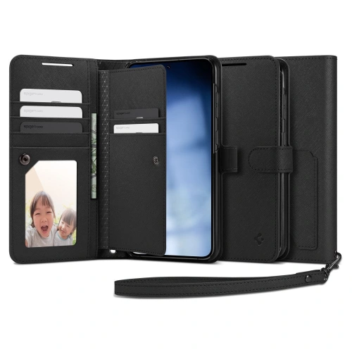 Kup Case Spigen Wallet S Plus Samsung Galaxy S23+ Plus Schwarz - SPN2703 - {ean13} - Sklep Home Screen