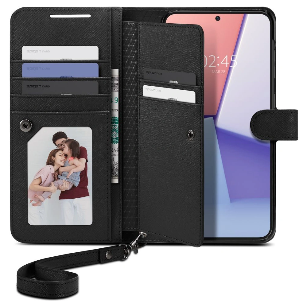 Etui Spigen Wallet S Plus Samsung Galaxy S23+ Plus Black