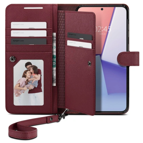 Kup Etui Spigen Wallet S Plus Samsung Galaxy S23+ Plus Burgundi - SPN2704 - {ean13} - Sklep Home Screen