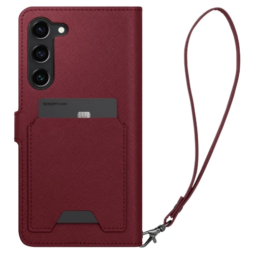 Kup Etui Spigen Wallet S Plus Samsung Galaxy S23+ Plus Burgundi - SPN2704 - {ean13} - Sklep Home Screen