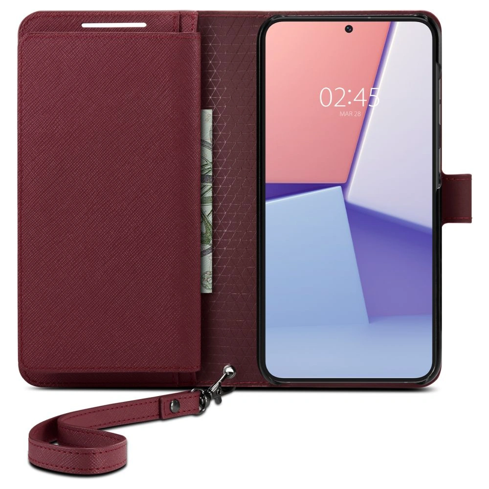 Etui Spigen Wallet S Plus Samsung Galaxy S23+ Plus Burgundy