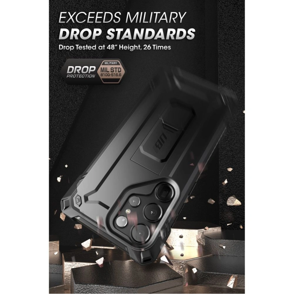 Etui Supcase Unicorn Beetle Samsung Galaxy S23 Ultra Black