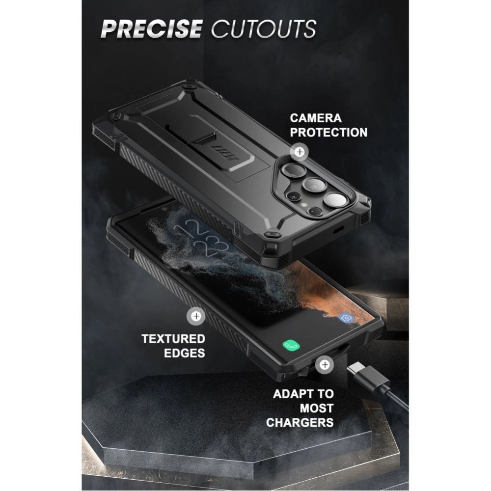 Etui Supcase Unicorn Beetle Samsung Galaxy S23 Ultra Black