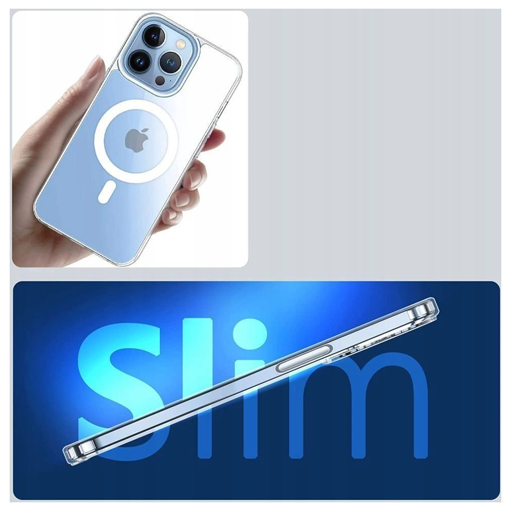 Etui Tech-Protect Flexair Hybrid MagSafe Samsung Galaxy S23+ Plus Clear