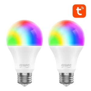 Buy Smart bulb LED WB4 Gosund (RGB) E27 Tuya [2 PACK] - GSD53 - {ean13} - Home Screen Store Europe