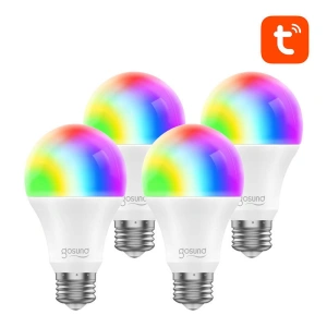 Buy Smart bulb LED WB4 Gosund (RGB) E27 Tuya [4 PACK] - GSD55 - {ean13} - Home Screen Store Europe