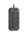 Kup Napájecí lišta se 6 AC zásuvkami, 4x USB, LDNIO SE6403, 2m (černá) - LDN12 - {ean13} - Sklep Home Screen