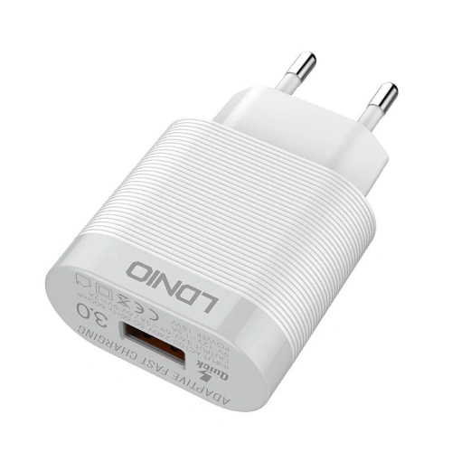 Kup Încărcător de rețea LDNIO A303Q, USB-C, QC 3.0, 18W (alb) - LDN13 - {ean13} - Sklep Home Screen