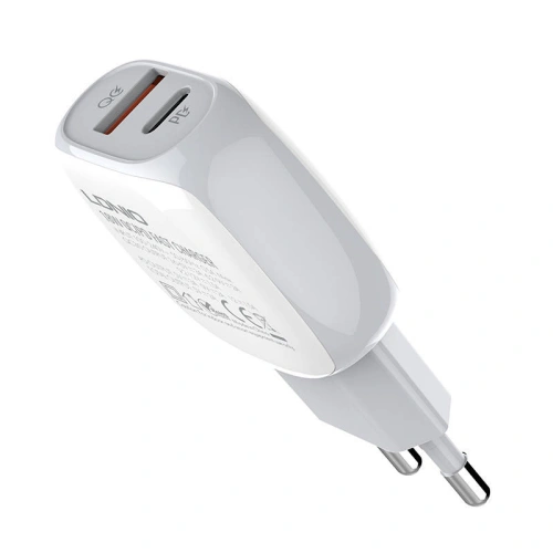 Kup Síťová nabíječka LDNIO A2313C, USB + USB-C, PD + QC 3.0, 20W (bílá) - LDN15 - {ean13} - Sklep Home Screen