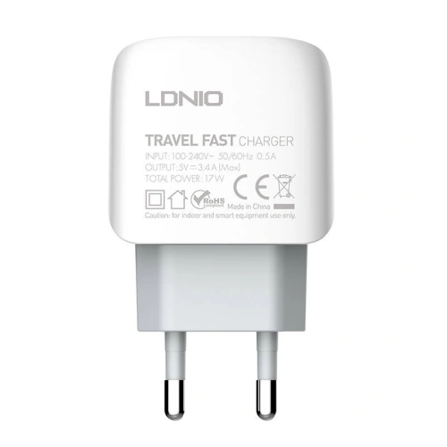 Kup Nabíječka do sítě LDNIO A3312, 3x USB, 17W (bílá) - LDN16 - {ean13} - Sklep Home Screen