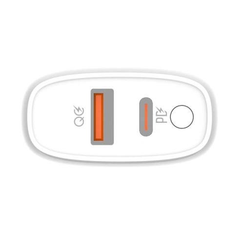 Kup Ładowarka sieciowa LDNIO A2424C, USB + USB-C, PD + QC 3.0, 20W (biała) - LDN18 - {ean13} - Sklep Home Screen