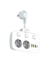 Kup Listwa zasilająca z 2 gniazdami AC, 3x USB, USB-C, LDNIO SE2435, 2500W (biała) - LDN20 - {ean13} - Sklep Home Screen