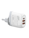 GaN-Netzteil LDNIO A3511Q, 2x USB + USB-C, 65W (weiß)