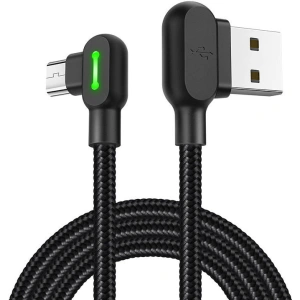 Kup Kabel kątowy Mcdodo CA-5280 USB-A/microUSB LED, 1.2m (czarny) - MDD13 - {ean13} - Sklep Home Screen