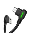 Kup Cablu unghiular Mcdodo CA-5280 USB-A/microUSB LED, 1.2m (negru) - MDD13 - {ean13} - Sklep Home Screen