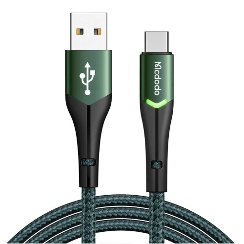 Kup Kabel Mcdodo Magnificence CA-7961 USB-A/USB-C LED, 1m (grün) - MDD19 - {ean13} - Sklep Home Screen
