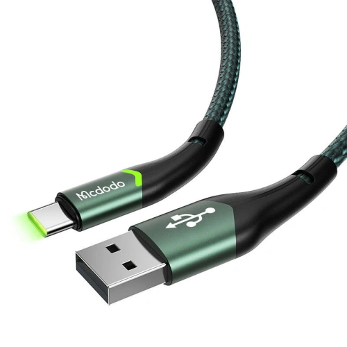 Kup Kabel Mcdodo Magnificence CA-7961 USB-A/USB-C LED, 1m (grün) - MDD19 - {ean13} - Sklep Home Screen