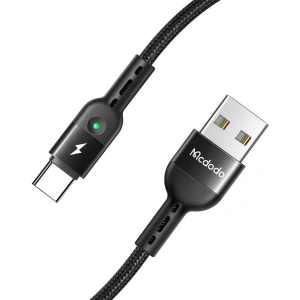 Kup Kabel sprężynowy Mcdodo Omega CA-6420 USB-A/USB-C 1.8m (czarny) - MDD21 - {ean13} - Sklep Home Screen