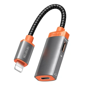 Adapter Mcdodo Oryx CA-0490 Lightning/2x Lightning (czarny)