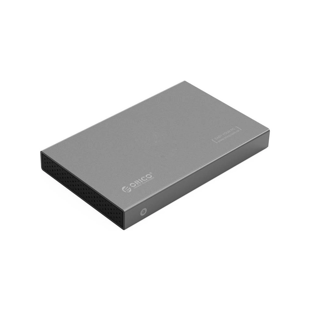 Orico External Hard Drive Enclosure SSD/HDD 2.5 inch SATA III (gray)