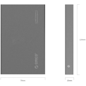 Kup Külső ház Orico SSD/HDD 2.5" SATA III (szürke) - ORC35 - {ean13} - Sklep Home Screen