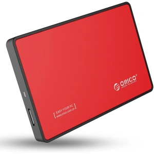 Buy Orico External Hard Drive Enclosure SSD/HDD 2.5 inch SATA III (red) - ORC36 - {ean13} - Home Screen Store Europe